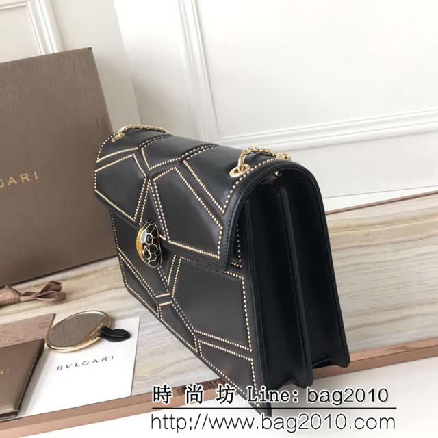 BVLGARI寶格麗 專櫃新品 Serpenti Forever 手腕款 雙層風琴包 789789 FYD1115